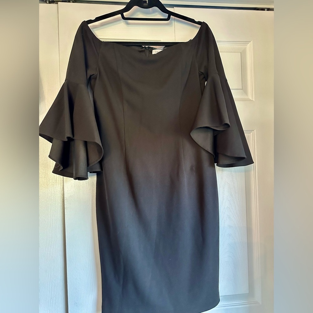 Elegant Black Off-Shoulder Dress